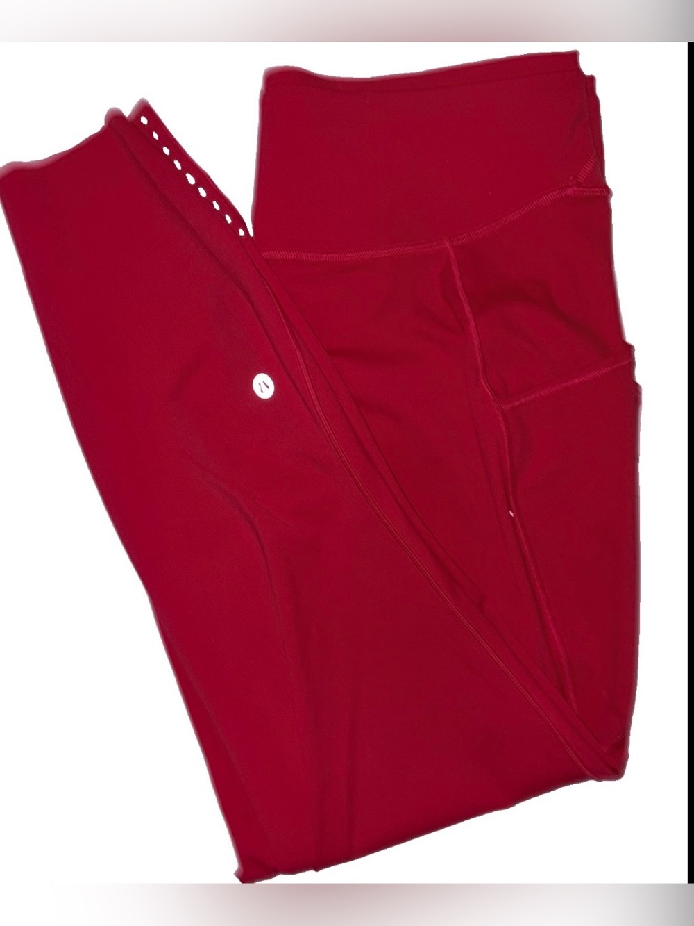NWT LULULEMON SIZE 14 FAST & FREE HI RISE 25”L TIGHT*POCKETS MULBERRY SPARK $128